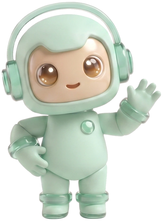 Nova — AI receptionist, waving hello